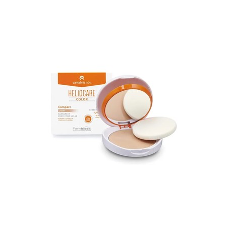 CANTABRIA HELIOCARE COMPACTO MINERAL COLOR MEDIO LIGHT FPS50 10G