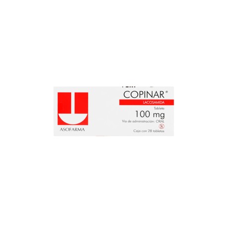COPINAR (LACOSAMIDA) TAB 100MG C28