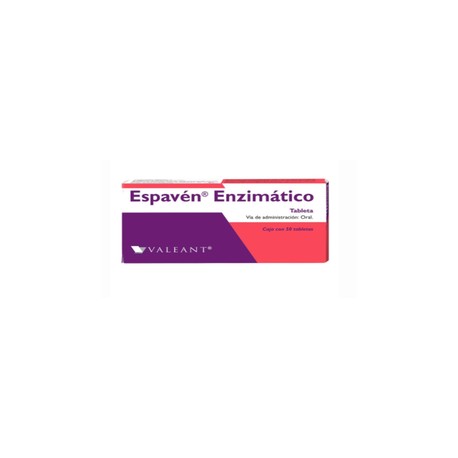 ESPAVEN ENZIMATICO (DIMETICONA/ASPEGILIUS/BILIS BOVINA/CELULASA)GRAGEAS C50