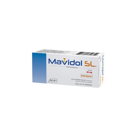 MAVIDOL SL (KETOROLACO) TAB 30MG C4