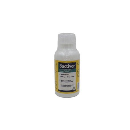 BACTIVER (SULFAMETOXAZOL/TRIMETOPRIMA) SOL 200MG/40/5 120ML