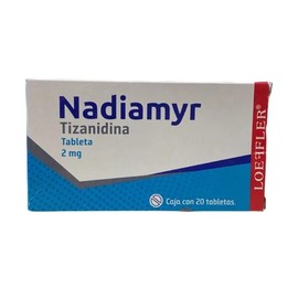 NADIAMYR (TIZANIDINA) TAB 2MG C20