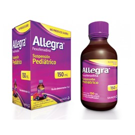 ALLEGRA (FEXOFENADINA) SUSP PED 150ML