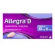 ALLEGRA D (FEXOFENADINA/FENILEFRINA) TAB 60MG/25MG C10