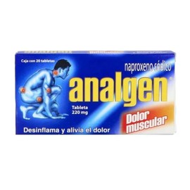 ANALGEN (NAPROXENO SODICO) TAB 220MG C20