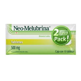 NEO-MELUBRINA DUO (METAMIZOL SODICO)TAB 500MG C10