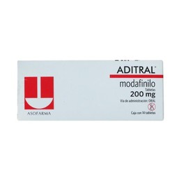 ADITRAL (MODAFILINO) TAB 200MG C14