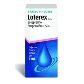 LOTEREX (LOTEPREDNOL) SOL GOTAS 0.5% 5ML