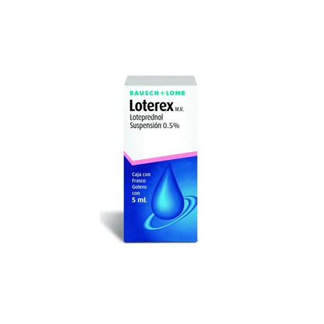 LOTEREX (LOTEPREDNOL) SOL GOTAS 0.5% 5ML