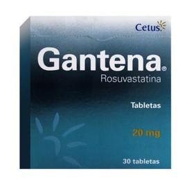 GANTENA (ROSUVASTATINA) TAB 20MG C30