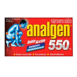 ANALGEN (NAPROXENO SODICO) TAB 550MG C12