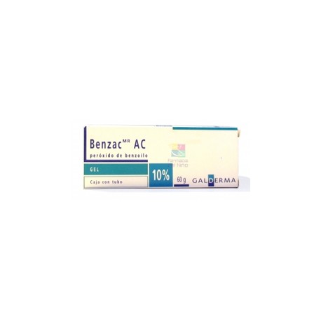 BENZAC AC (PEROXIDO DE BENZOILO) GEL 10% 60G
