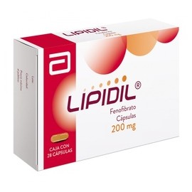 LIPIDIL (FENOFIBRATO) CAP 200MG C28