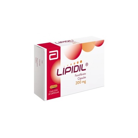 LIPIDIL (FENOFIBRATO) CAP 200MG C28