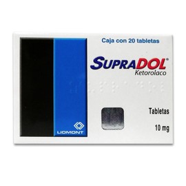 SUPRADOL (KETOROLACO)TAB 10MG C20