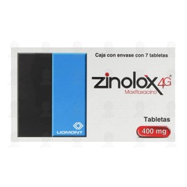 ZINOLOX 4G (MOXIFLOXACINO) TAB 400MG C7