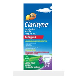 CLARITYNE (LORATADINA) SOL 1MG 60ML