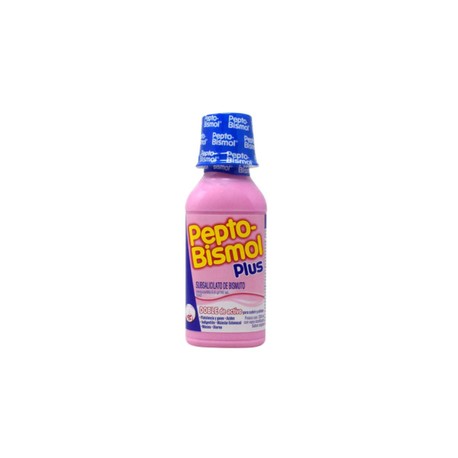 PEPTO BISMOL PLUS (SUBSALICILATO DE BISMUTO) SOL 236ML