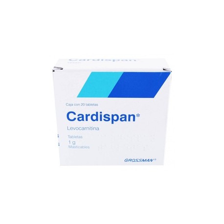 CARDISPAN (LEVOCARNITINA) TAB 1G C20