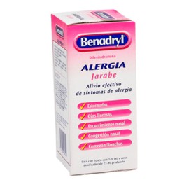 BENADRYL (DIFENHIDRAMINA) JBE 250MG/100ML C1