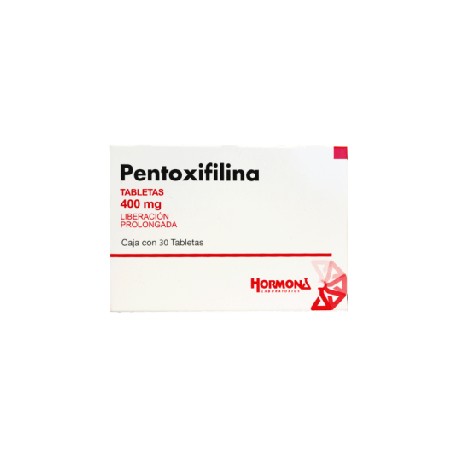 PENTOXIFILINA TAB 400MG C30 HORMONA