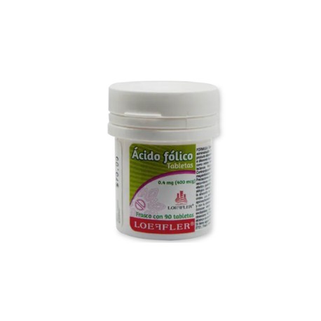 ACIDO FOLICO TAB 0.4MG C90