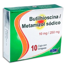 BUTILHIOSCINA/METAMIZOL TAB 10/250MG C10