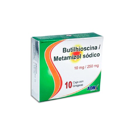 BUTILHIOSCINA/METAMIZOL TAB 10/250MG C10