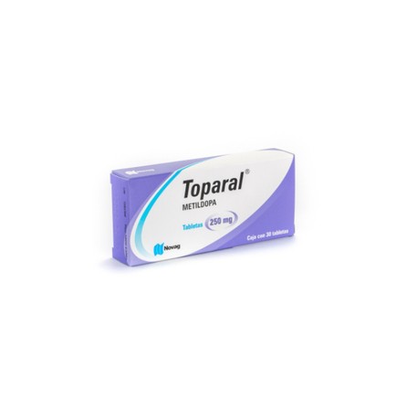 TOPARAL (METILDOPA) TAB 250MG C30 NOVAG