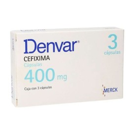 DENVAR (CEFIXIMA) CAP 400MG C3