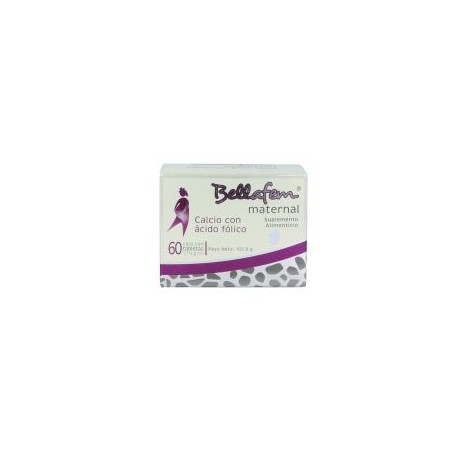 BELLAFEM MATERNAL (SUPLEMENTO ALIMENTICIO) TAB 1.713G C60