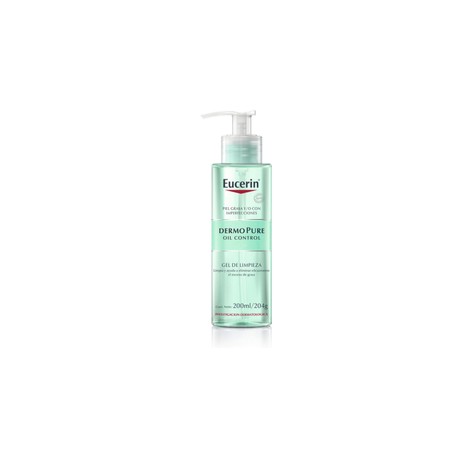 EUCERIN DERMO PURE OIL CONTROL GEL LIMPIADOR 200ML