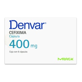 DENVAR (CEFIXIMA) CAP 400MG C6