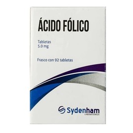 ACIDO FOLICO TAB 5MG C92 SYDENHAM