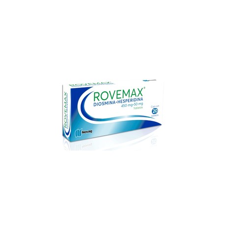 ROVEMAX (DIOSMINA/HESPERIDINA) TAB 450MG/50MG C20