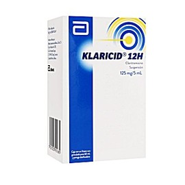 KLARICID 12H (CLARITROMICINA) SOL 125MG/5ML 60ML