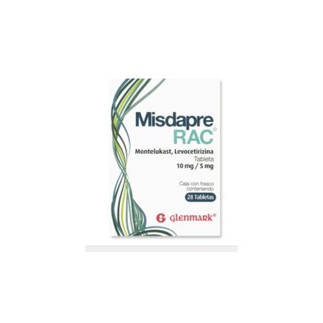 MISDAPRE RAC (MONTELUKAST/LEVOCETIRIZINA) TAB 10MG/5MG C28