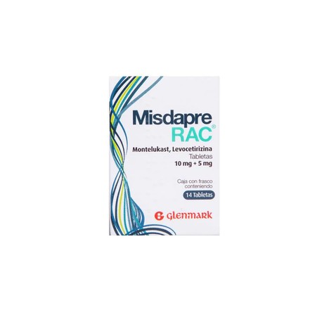 MISDAPRE RAC (MONTELUKAST/LEVOCETIRIZINA) TAB 10MG/5MG C14