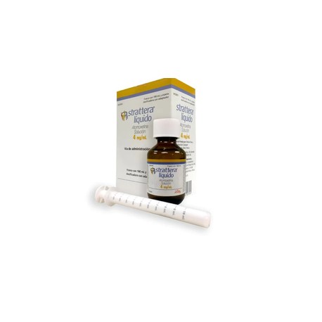 STRATTERA LIQUIDO (ATOMOXETINA) SOL 4MG/1ML 100ML