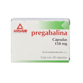 PREGABALINA CAP 150MG C28 AMSA