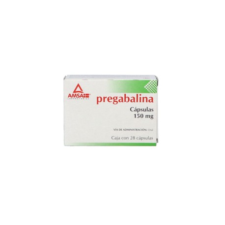 PREGABALINA CAP 150MG C28 AMSA