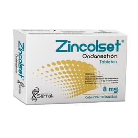 ZINCOLSET (ONDANSETRON) TAB 8MG C10 SERRAL