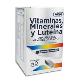 VITAMINAS/MINERALES Y LUTEINA TAB C60 VITAE