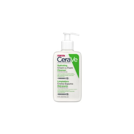 CERAVE CREMA LIMPIADORA ESPUMOSA HIDRATANTE 236ML