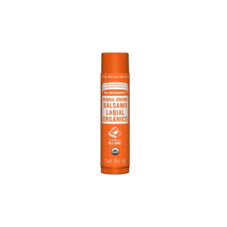 BALSAMO LABIAL ORGANICO NARANJA JENGIBRE 4G DR BRONNER´S