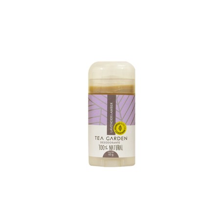 DESODORANTE NATURAL LAVANDA Y AMBAR 65G TEA GARDEN