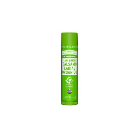 BALSAMO LABIAL ORGANICO LIMA LIMON 4G DR BRONNER´S