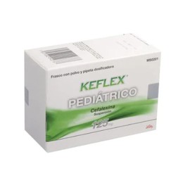 KEFLEX PEDIATRICO (CEFALEXINA) SUSP 125MG/5ML