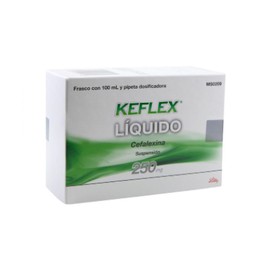 KEFLEX LIQUIDO (CEFALEXINA) SUSP 250MG/5ML 100ML