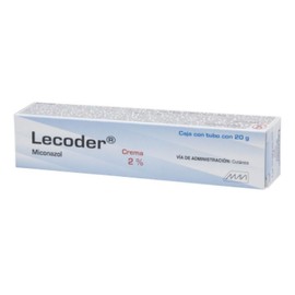 LECODER (MICONAZOL) CREMA 2% 20G